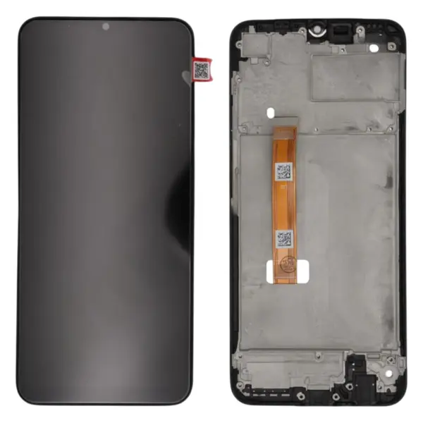 MR3_238155 Дисплей realme c25, narzo 50a, з сенсором, та рамкою black 