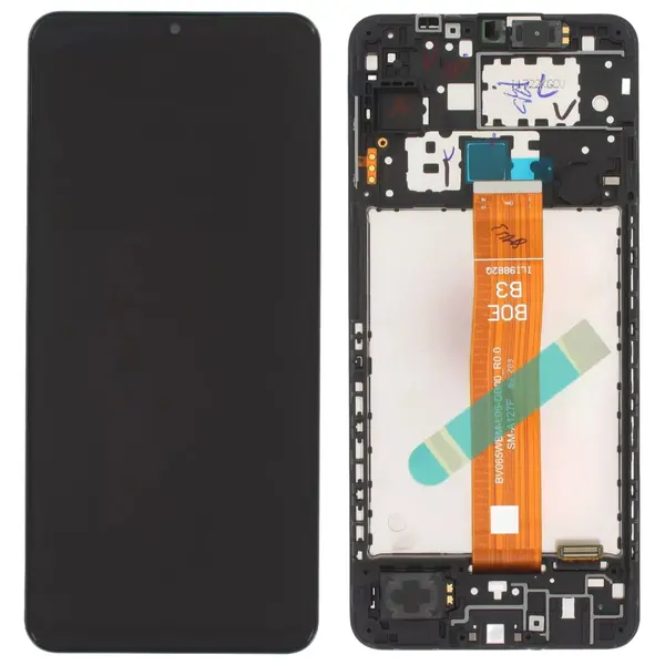 MR3_239596 Дисплей samsung sm-a127 galaxy a12 ( (2021), з сенсором, та рамкою black original prc 