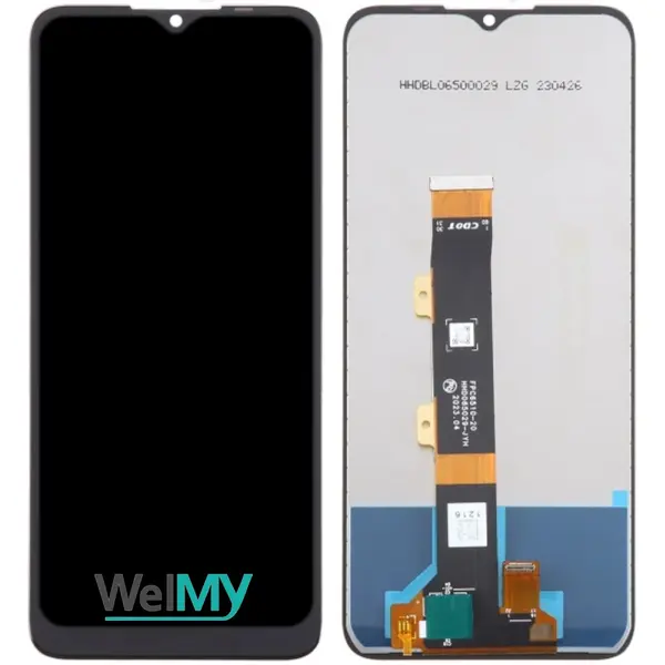 MR3_252889 Дисплей nokia g22, з сенсором, black (fpc-htf065h287-a1), (welmy) 