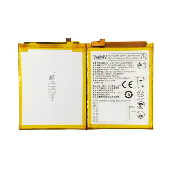 MR3_252911 Акумулятор zte blade a71 (2021), a7s (2020), (li3839t44p8h866445) welmy 