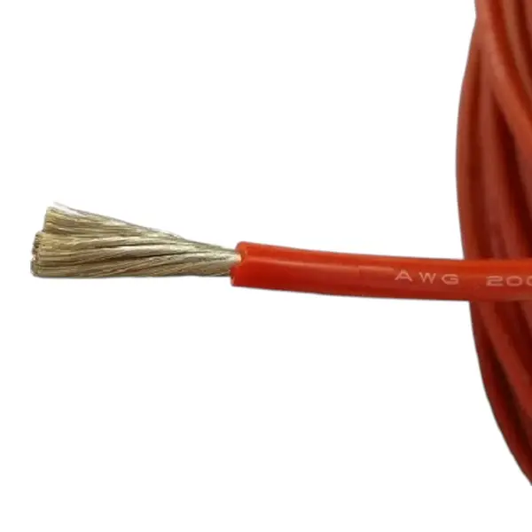 MR3_319633 Силіконовий багатожильний гнучкий дріт awg 9 red (1m) 