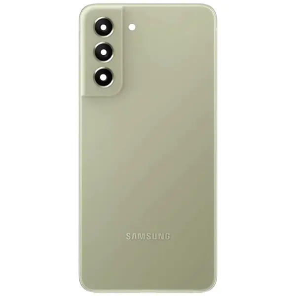 MR3_320359 Задня кришка samsung g990 galaxy s21fe 5g olive (зі склом камери) 