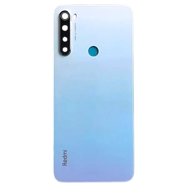 MR3_320376 Задня кришка redmi note 8 moonlight білий (зі склом камери) оригінал (prc) 