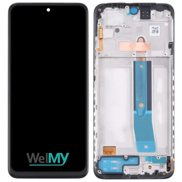 MR3_321403 Дисплей redmi note 11s, poco m4 pro 4g, з сенсором, та рамкою graphite gray oled (welmy) 