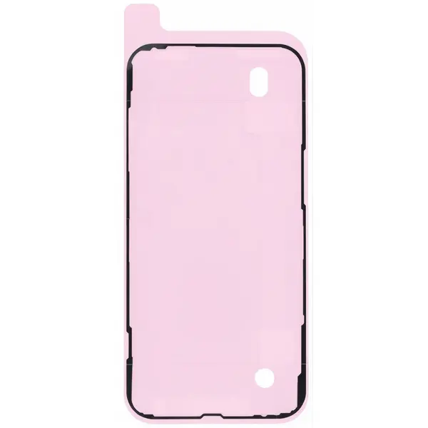 MR3_338025 Стікер-проклейка (скотч двосторонній) для дисплея iphone 13 pro оригінал рожевий 