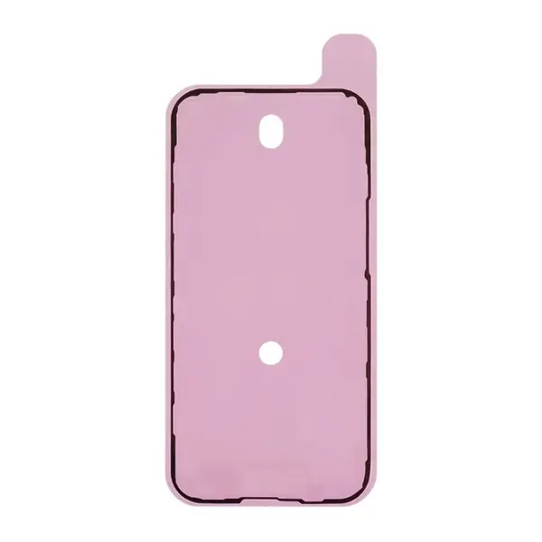 MR3_338028 Стікер-проклейка (скотч двосторонній) для дисплея iphone 15 оригінал рожевий 