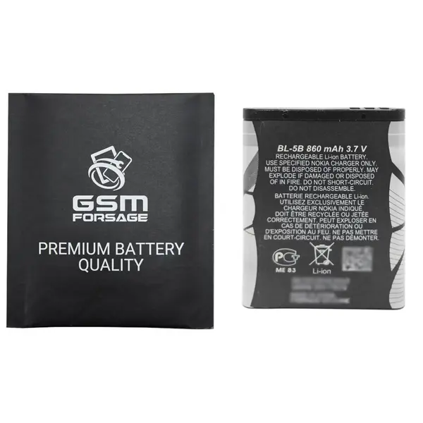MR1_111699 Акумулятор (860mah) для nokia bl-5b premium quality 