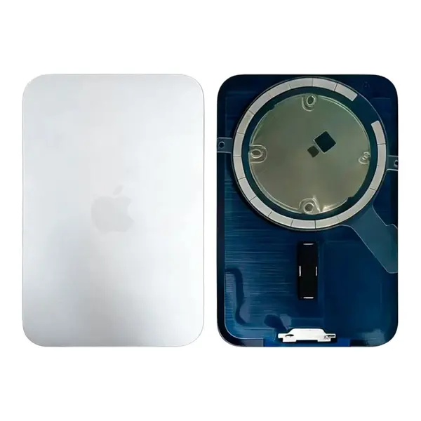 MR1_114415 Кришка задня iphone 17 pro silver (з рамкою) original (prc) 