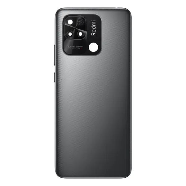 MR1_114760 Задня частина корпусу xiaomi redmi 10c graphite gray (з склом камери) original (prc) 