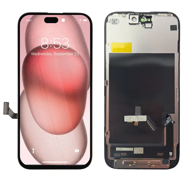 MR1_114816 Дисплей iphone 15 (6.1") black h/c repart incell 