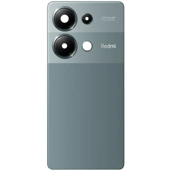 MR1_123029 Задня частина корпусу xiaomi redmi note 13 pro 4g forest green (з склом камери) original (prc) 