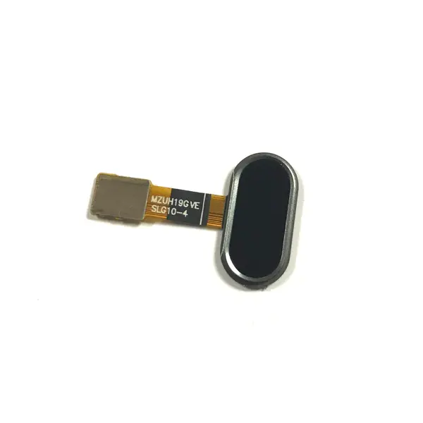 MR1_84683 Шлейф meizu m5 центральна кнопка (home) black 