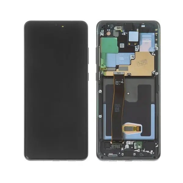 MR3_104809 Дисплей samsung sm-g988f galaxy s20 ultra, з сенсором, та рамкою cosmic black сервісний оригінал 