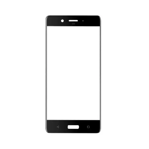 MR3_105136 Скло корпусу для nokia 8 dual sim з oca-плівкою, black оригінал (prc) 