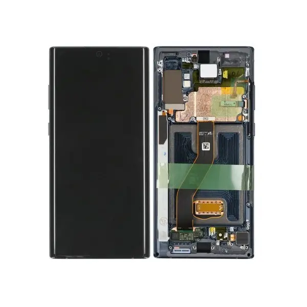 MR3_105427 Дисплей samsung sm-n975 galaxy note 10 plus 4g, з сенсором, та рамкою aura black сервісний оригінал 