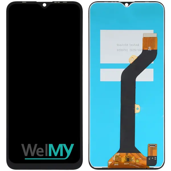 MR3_124403 Дисплей tecno spark 7 (kf6), з сенсором, black (welmy) 