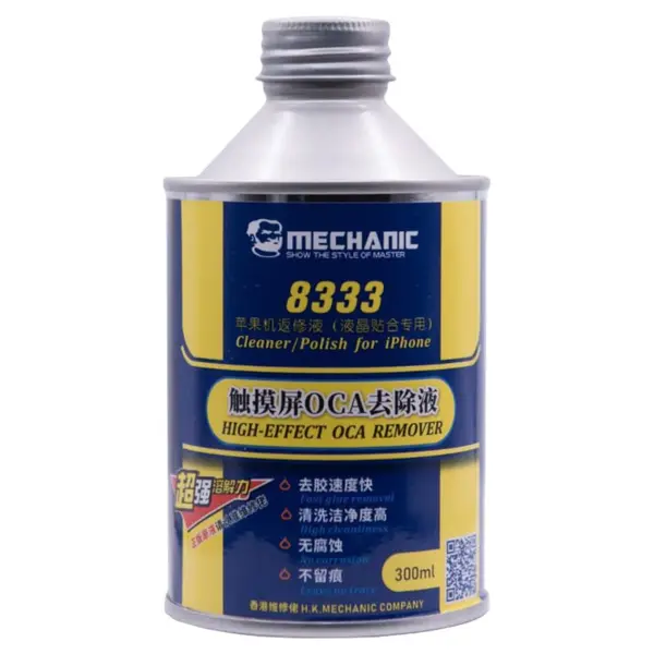 MR3_13187 Розчинник оса mechanic 8333 (300мл) для видалення залишків клею 
