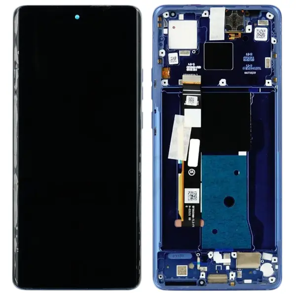 MR3_179147 Дисплей motorola xt2303 moto edge 40, з сенсором, та рамкою lunar blue сервісний оригінал 