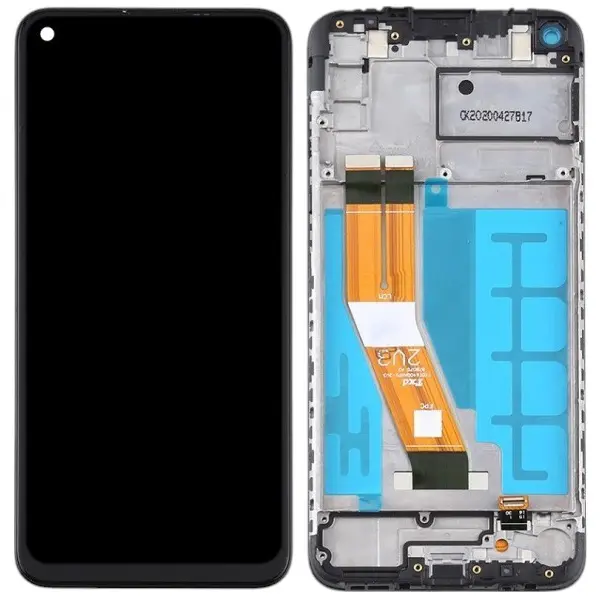 MR3_179222 Дисплей samsung sm-a115, m115 galaxy a11, m11 (2020), з сенсором, та рамкою black 