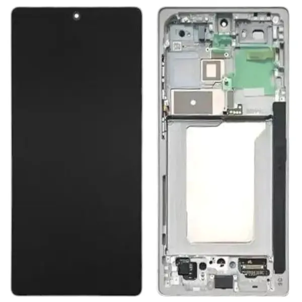 MR3_179283 Дисплей samsung sm-s938 galaxy s25 ultra 5g (2025), з сенсором, та рамкою silver blue, білий сервісний оригінал 