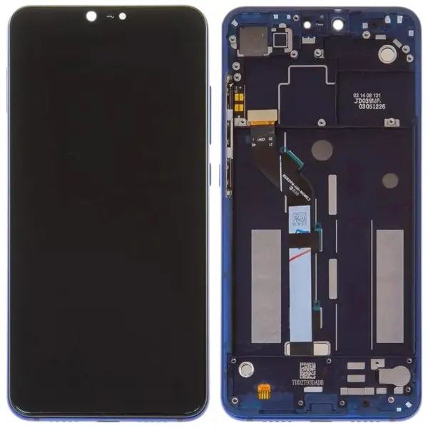 MR3_194725 Дисплей xiaomi mi 8 lite, з сенсором, та рамкою blue 