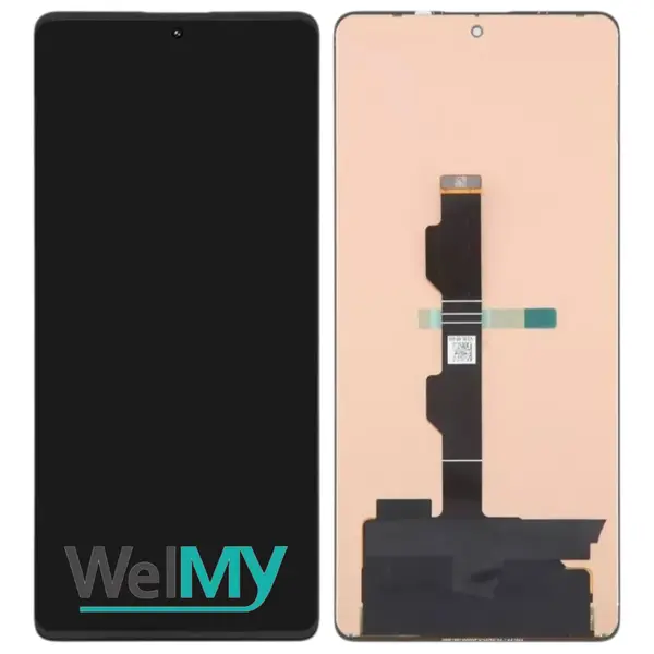MR3_194809 Дисплей redmi note 13 pro 4g, note 14s, poco m6 pro 4g, з сенсором, midnight black oled (welmy) 