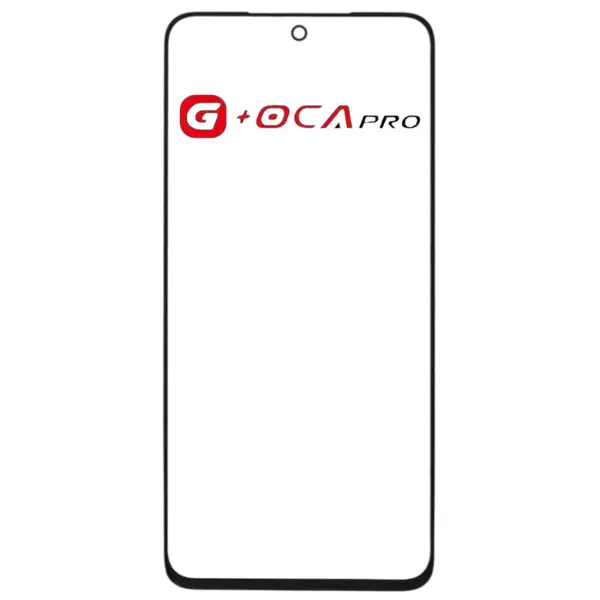 MR3_194901 Скло корпусу для g, oca pro samsung g990 galaxy s21fe з oca-плівкою, black 