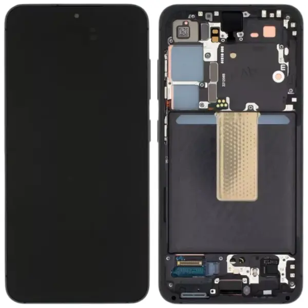 MR3_195011 Дисплей samsung sm-s911 galaxy s23 5g (2023), з сенсором, та рамкою phantom black oled 