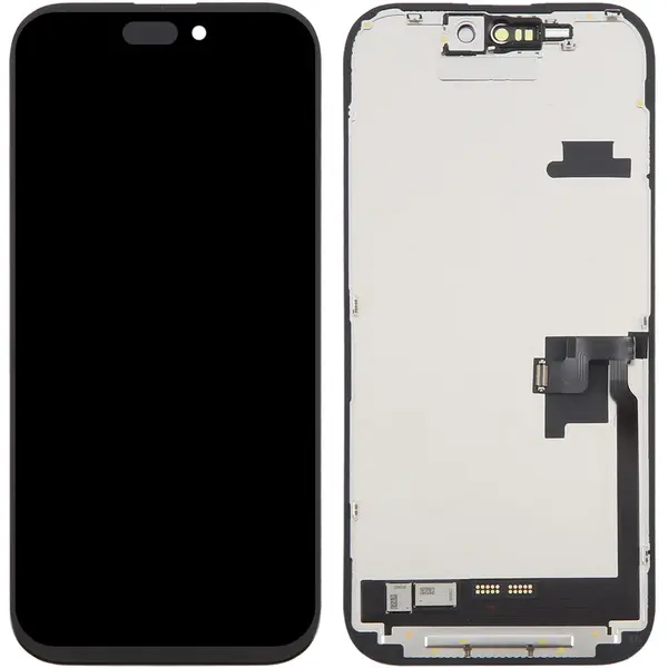 MR3_195152 Дисплей iphone 16 pro, з сенсором, та рамкою black переклей оригінал 