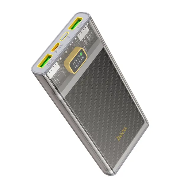 MR3_226195 Зовнішній акумулятор (power bank) hoco j103 10000mah 22.5w сірий 