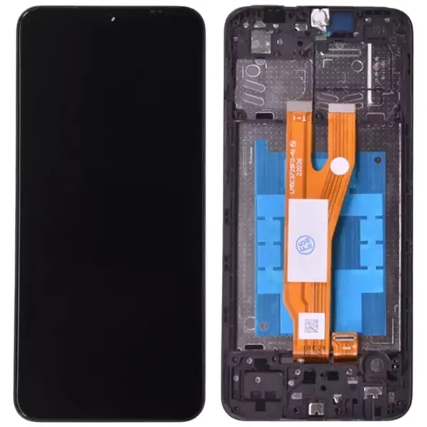 MR3_226196 Дисплей samsung sm-a032 galaxy a03 core ( (2021), з сенсором, та рамкою black service pack 