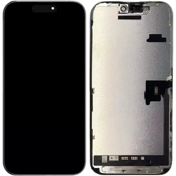 MR3_236935 Дисплей iphone 16 pro max, з сенсором, та рамкою black (jcid soft oled) без помилки 