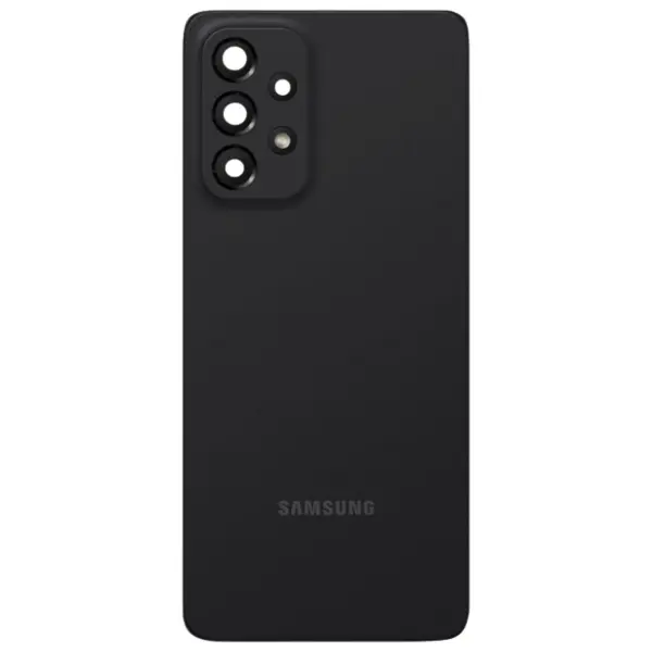 MR3_237200 Задня кришка samsung a336 galaxy a33 5g (2022) black (зі склом камери) 