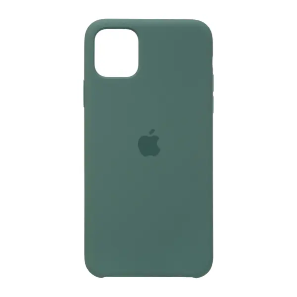 MR3_237888 Чохол silicone case для iphone 11 pro max (55) pine зелений square side (квадратний) PRC