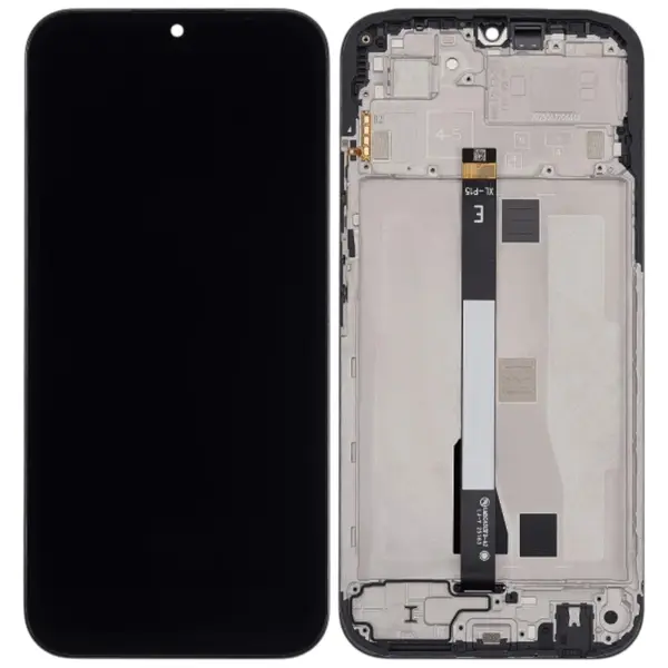 MR3_238777 Дисплей redmi 15c (europe), з сенсором, та рамкою black сервісний оригінал 