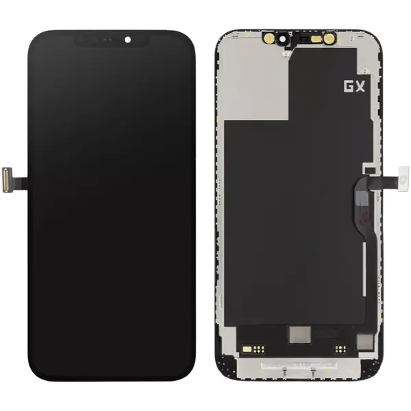MR3_239478 Дисплей iphone 12 pro max, з сенсором, та рамкою black (dd hard oled) без помилки 
