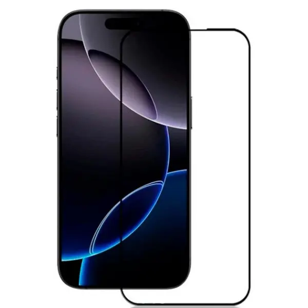 MR3_239604 Скло iphone 17 pro max (0.3mm, 5d, 10d, чорний) топ без упаковки 