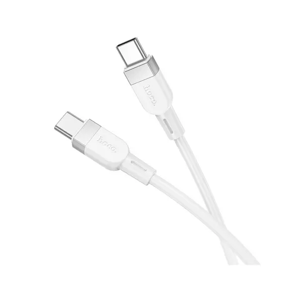 MR3_239859 Кабель pd type-c to type-c hoco x109 silicone 60w 1m білий 