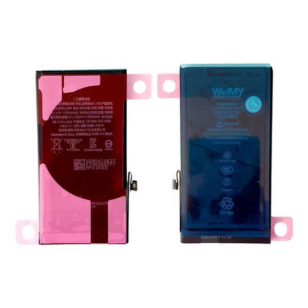 MR3_240221 Акумулятор iphone 12, iphone 12 pro (welmy, без помилки) 2815mah WELMY