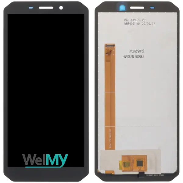 MR3_252893 Дисплей oukitel wp18, wp18 pro, з сенсором, black (welmy) 
