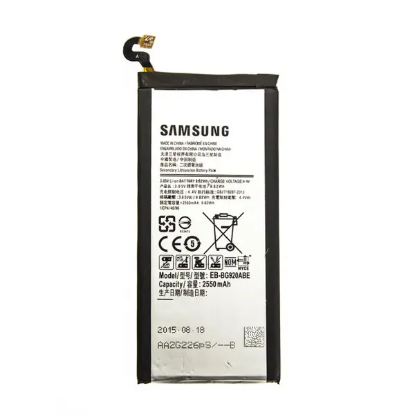 MR3_29843 Акумулятор samsung g920 galaxy s6 (eb-bg920abe), (aaaa), (без logo) 