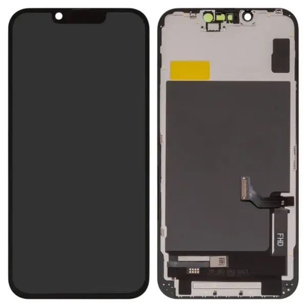 MR3_320387 Дисплей iphone 14, з сенсором, та рамкою black (dd soft oled) без помилки 