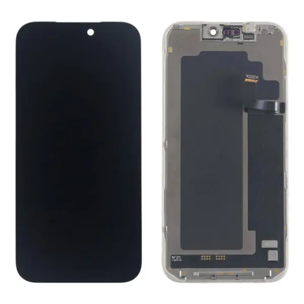 MR3_320391 Дисплей iphone 17 pro max, з сенсором, та рамкою black переклей оригінал a+ 