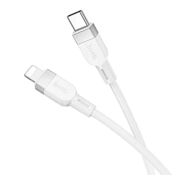 MR3_320408 Кабель pd type-c to lightning hoco x109 27w 1m білий 