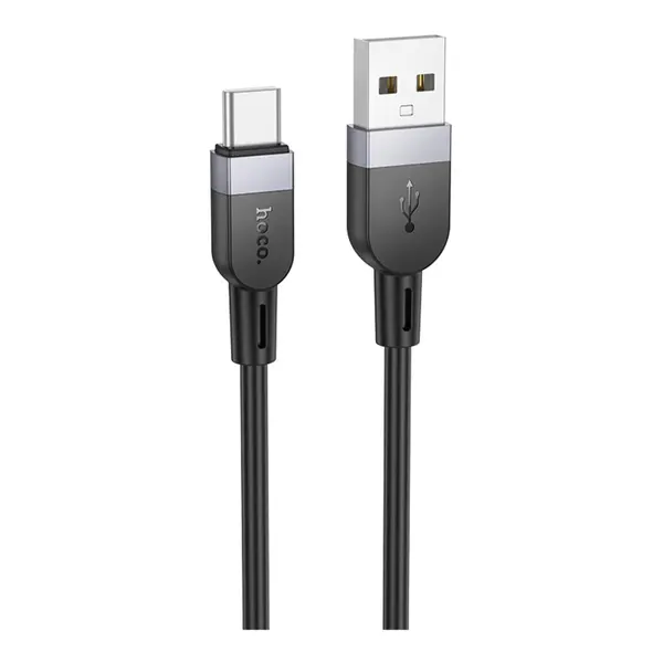 MR3_328761 Кабель usb hoco x109 silicone type-c 3a 3m black 