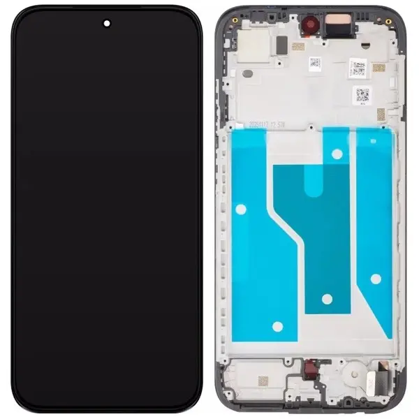 MR3_332694 Дисплей motorola xt2621 moto g77, з сенсором, і рамкою black сервісний оригінал 