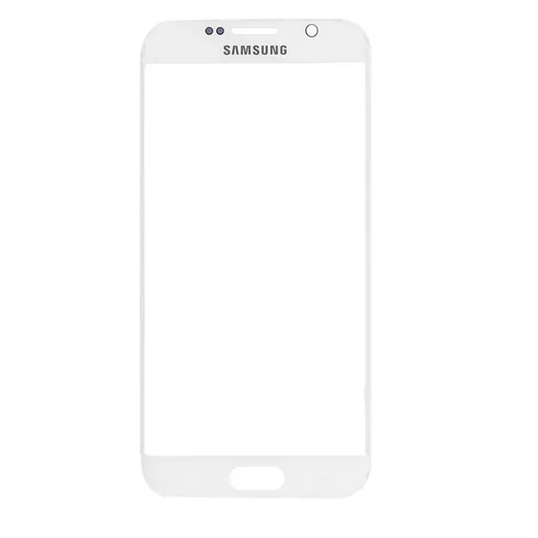 MR3_33596 Скло корпусу для samsung g920 galaxy s6 білий 