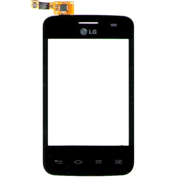 MR3_5438 Тачскрін сенсор для lg e435 l3 duos black high h/c 