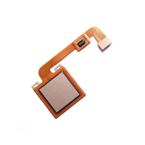 MR3_101480 Шлейф redmi note 4x зі сканером відбитку пальця gold, знятий оригінал 
