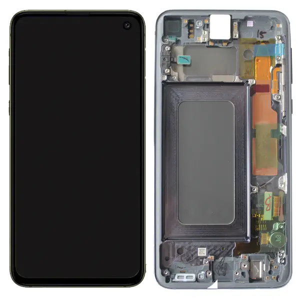 MR3_104255 Дисплей samsung sm-g970f galaxy s10e, з сенсором, та рамкою prism black сервісний оригінал 
